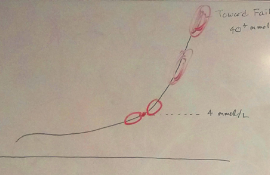 Regarding his heart, mitochondrial health, and high intensity training, I showed him this to explain lactate and intensity.