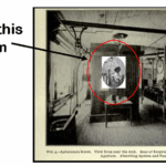 The room the biker was sealed into in the lab.